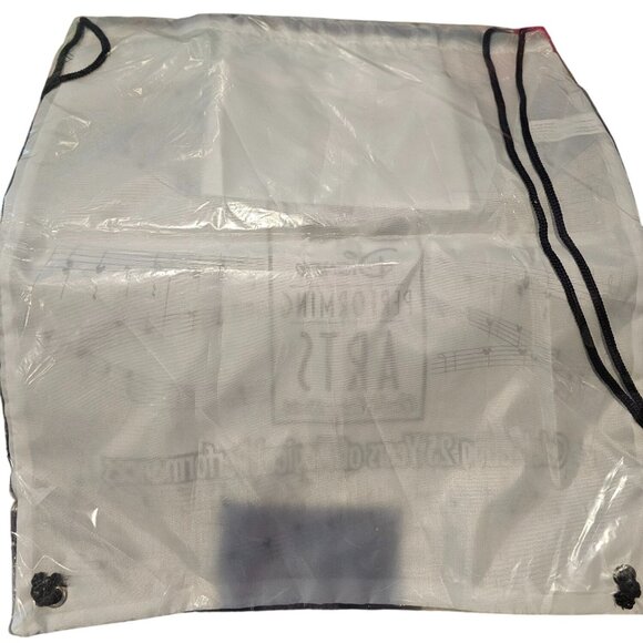 Disney Mickey Mouse Performing Arts Drawstring Bag 25th Anniversary Music NEW - Picture 2 of 4